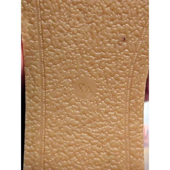 Sam Edelman Wedge Sandals Womens Size 8.5 M Romy Patent Leather Tan Flip Flop - Picture 10 of 12